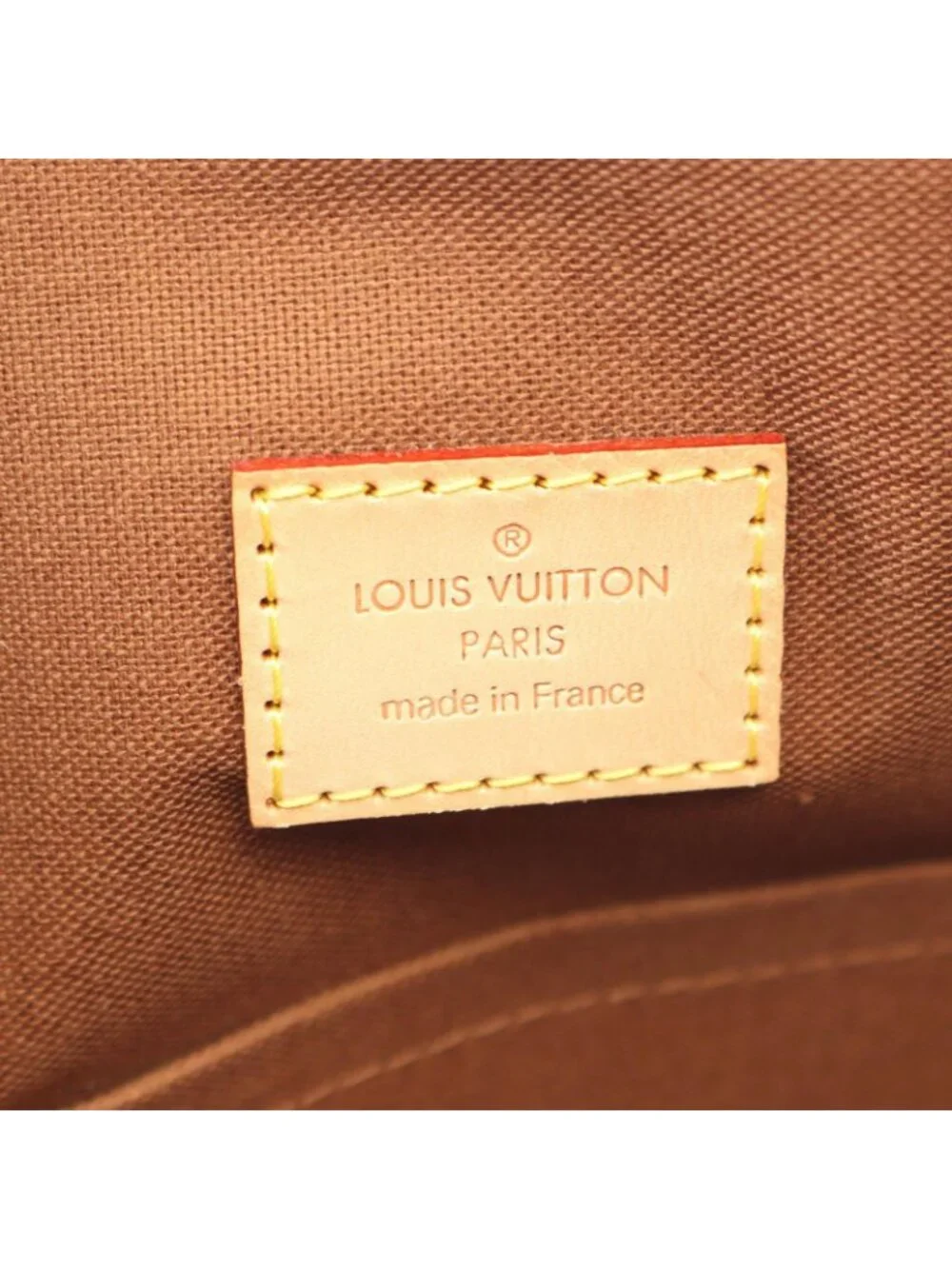 Louis Vuitton Handbag Lockit Monogram Canvas Leather